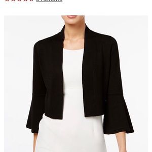 Calvin Klein Bell-Sleeve Shrug ( in Pink)